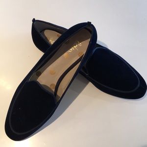 Boden Velvet Flats